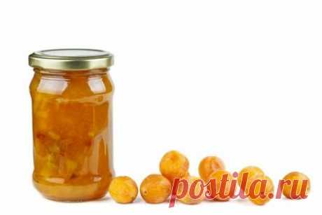 Варенье из желтой алычи