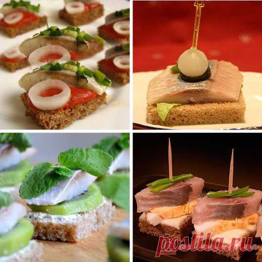 Рецепты канапе на Новый год с фото | красиво и вкусно