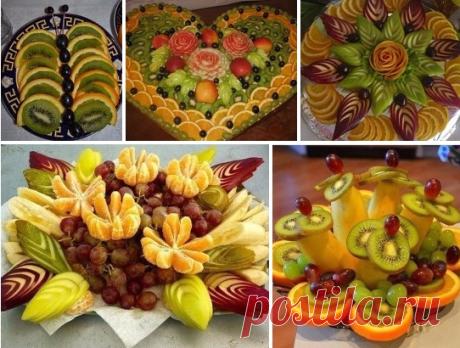 Идеи для фруктовой нарезки