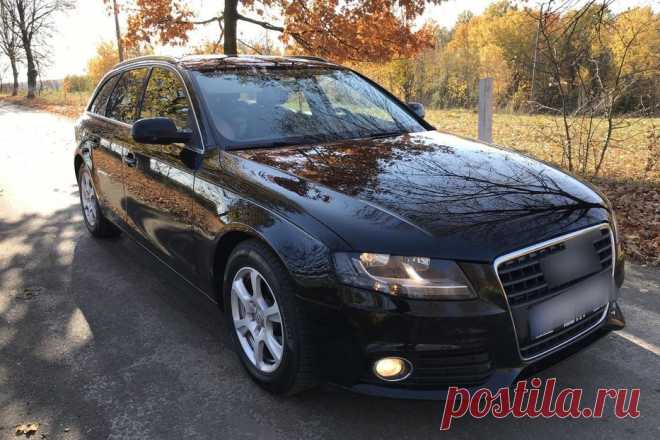 Такой же, как и собратья по платформе - Audi A4 B8