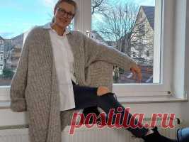 Оверсайз кардиган Badrock - Вяжи.ру