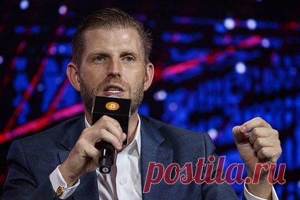 Сын Трампа начал продавать водку