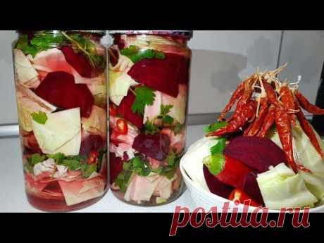 МЖАВЕ!!! Вкуснейшая Квашенная КАПУСТА по-ГРУЗИНСКИ!!!