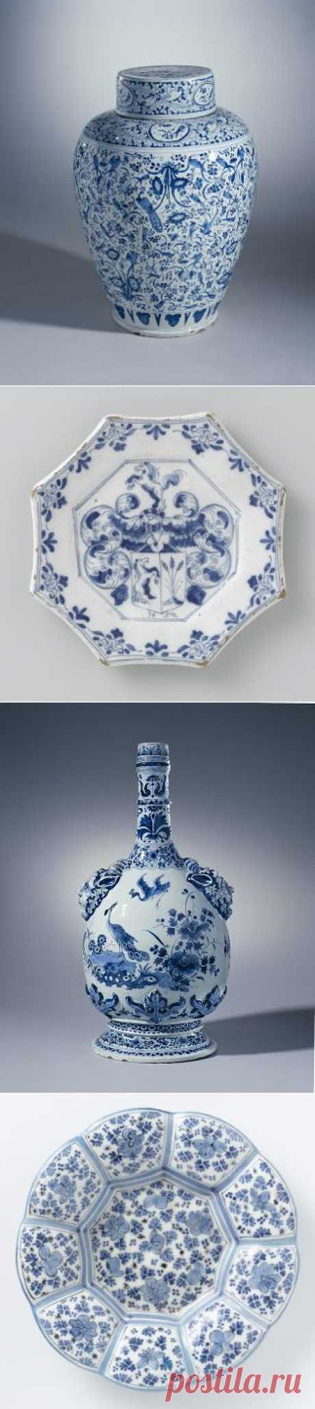 Дельфтский фаянс 1645-1680гг. - История красоты