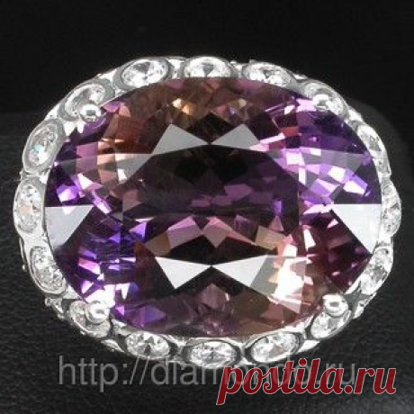 Серебряное кольцо с аметрином SRX1648 - купить по лучшей цене в Москве от компании &quot;Ювелирный магазин «Диамондо»&quot; - 16610709