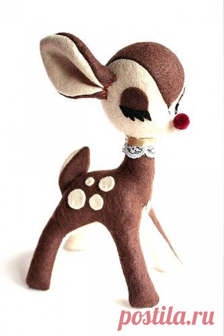 cute deer - theneedle.org | pattern