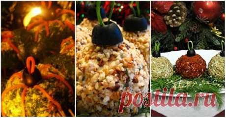 Закуска «Елочные шарики»: блюдо для новогоднего стола — Вкусные рецепты