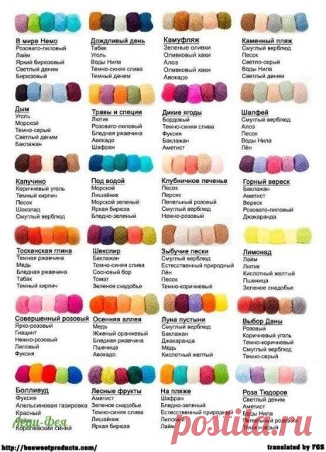 МИНИ-ПАМЯТКА О ТОМ, КАК ПРАВИЛЬНО СОЧЕТАТЬ ЦВЕТА.