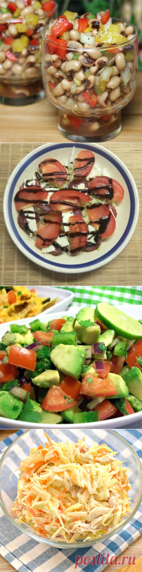 Салаты простые - подборка простых и вкусных рецептов