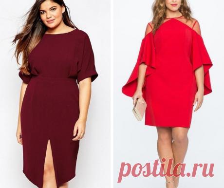 Стильные платья для женщин с пышными формами — Мой милый дом