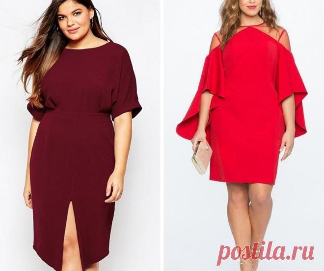 Стильные платья для женщин с пышными формами — Мой милый дом