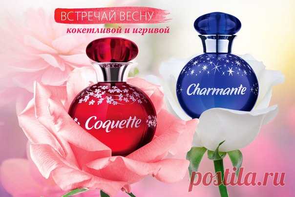 Две парфюмерные мелодии, сменяющие одна другую! Цветочно-зеленый Coquette дарит кокетливое настроение, созданное нежностью утренней росы, с нотами розы, зелени и пряностей, а черед фруктово-цветочного Charmante приходит с наступлением чувственной и загадочной ночи. Деликатная цветочная тема обыгрывается оттенками питайи, груши, малины и черной смородины. Парфюм для романтичного дня или интригующего вечера – ароматы-побратимы, ароматы-сообщник