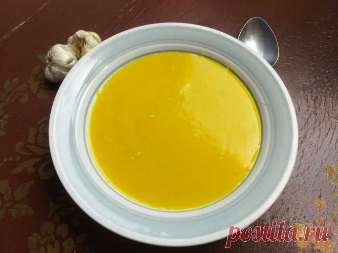 Картофельный крем-суп с печеным чесноком и карри рецепт с фото пошагово