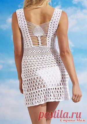 Идея платья к пляжному сезону!!! - Кладовая схемок(Вязаечка) - Страна Мам