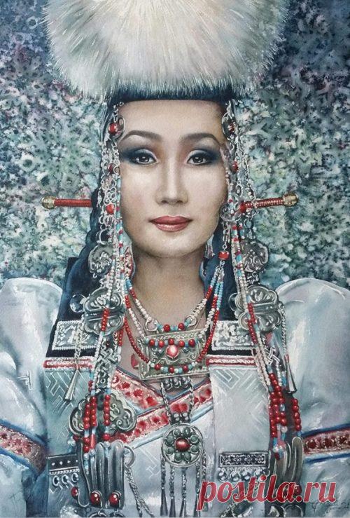 Нежные акварели Любови Титовой