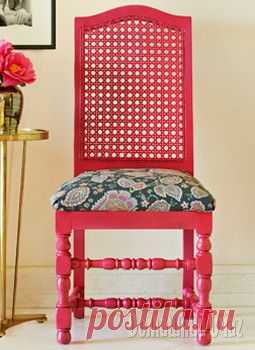 Новая жизнь старого стула | Женский журнал Домашний Очаг