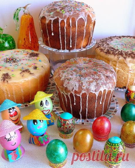 Пасхальный кулич В преддверии Пасхи хочу показать рецепт кулича, по которому пеку уже несколько лет и всегда очень довольна результатом. Это рецепт Милены-milena с форума www.cook-talk.com. Кулич получается  очень вкусный, ароматный, долго хранится и вообще очень приятный в работе. Очень рекомендую…