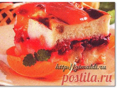 Запеканка манная