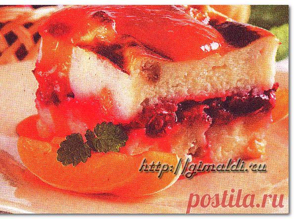 Запеканка манная