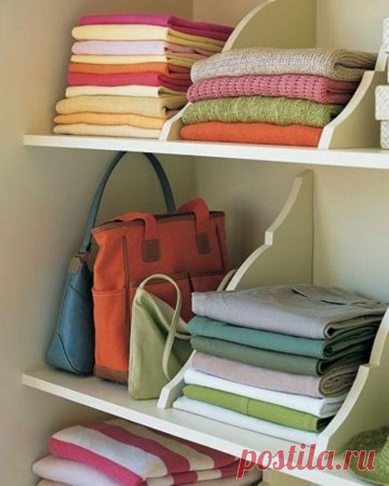 22 ПРИМЕРА, КАК СКЛАДЫВАТЬ ВЕЩИ В ШКАФУ — okk.club