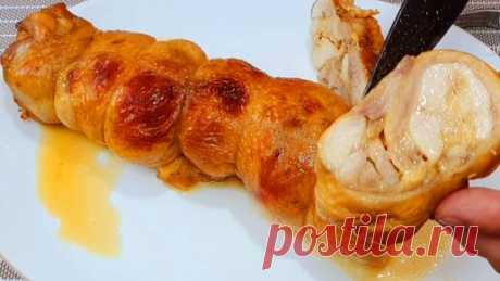 РУЛЕТ  ИЗ  КУРИЦЫ+++
