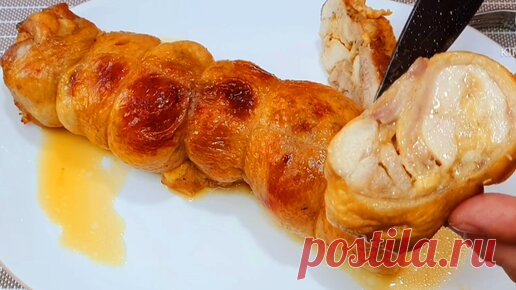 РУЛЕТ  ИЗ  КУРИЦЫ+++