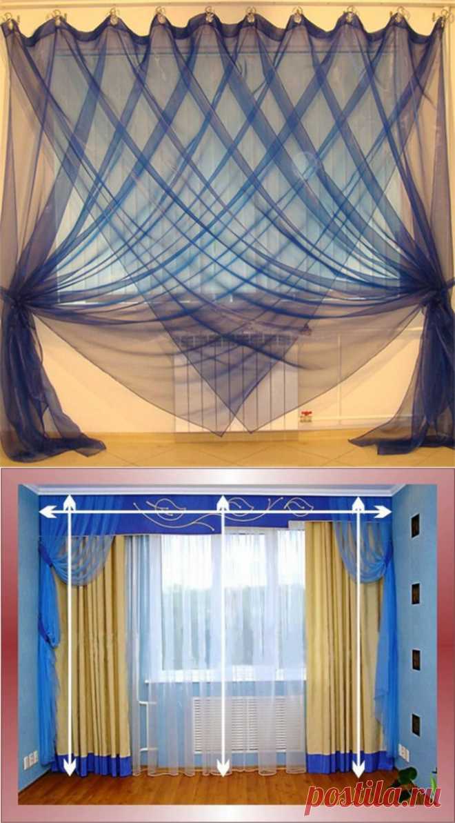 Шторы своими руками.