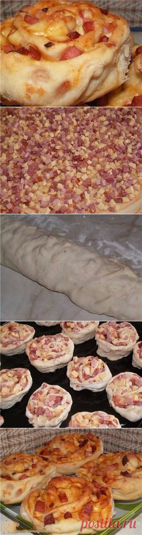 Как приготовить пиццы-розочки - рецепт, ингридиенты и фотографии
