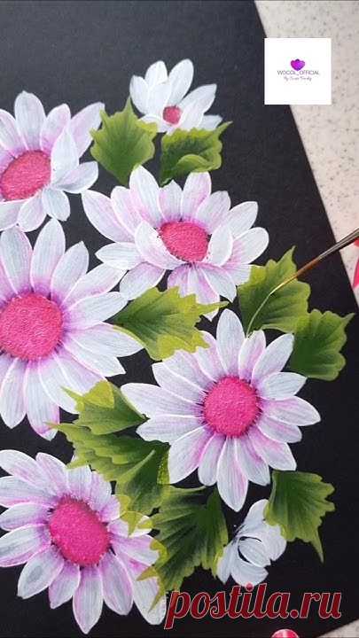 Quick and easy flowers #wocol #daisies #shorts