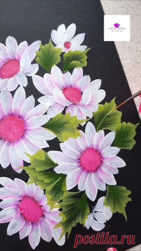 Quick and easy flowers #wocol #daisies #shorts