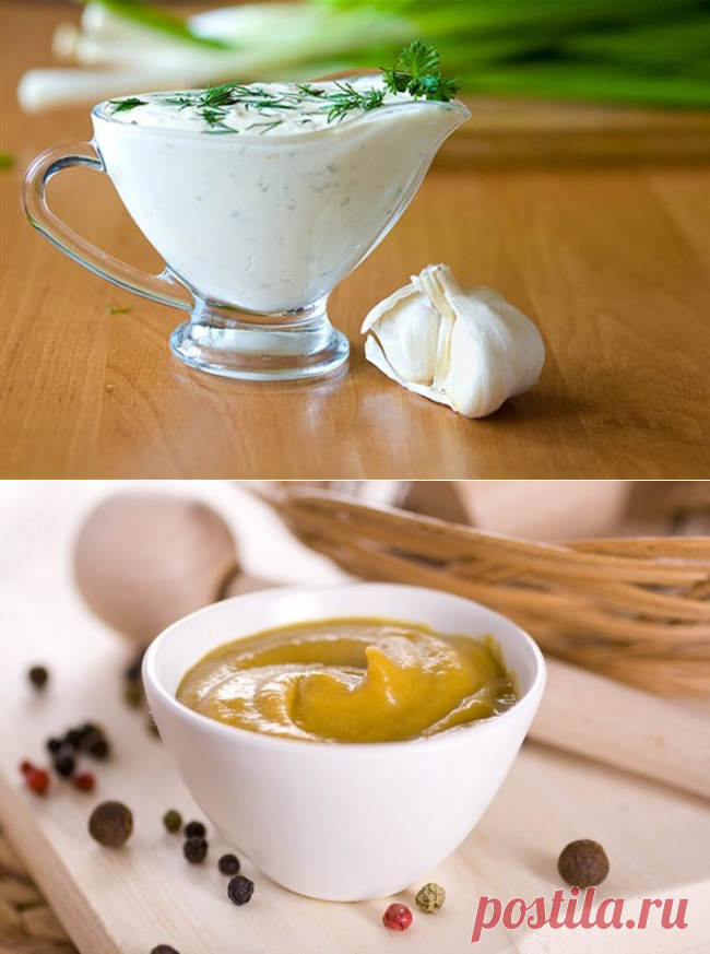 10 домашних соусов, которыми можно заменить майонез