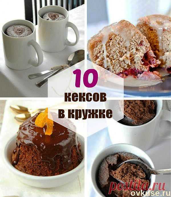 ▲Кекс в микроволновке за 2 минуты: 10 лёгких рецептов кексов в кружке▲ - Простые рецепты Овкусе.ру