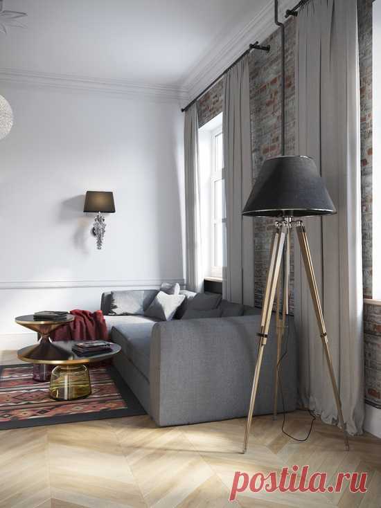 Просторная квартира с историей в центре Москвы