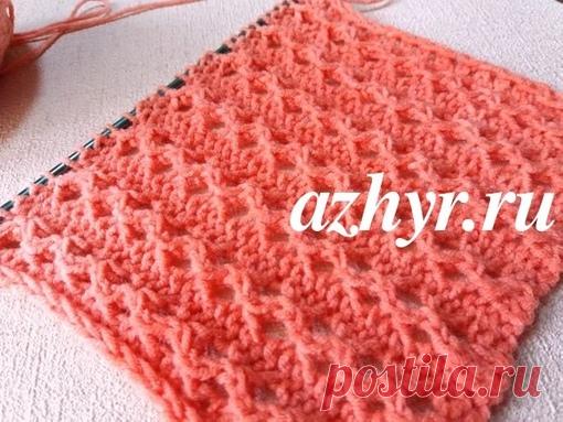 № 208 Ажурная змейка спицами — схема и видео вязания узора

Источник: http://azhyr.ru/208-azhurnaya-zmejka-spitsami-shema-i..

Рапорт узора четыре петли и четыре ряда. К общему количеству петель прибавьте две для симметрии левого края. Можно вязать узор начиная с третьего ряда , повторяя их. Или связать один раз с первого по шестой, а затем повторять рисунок с третьего ряда.
Показать полностью…