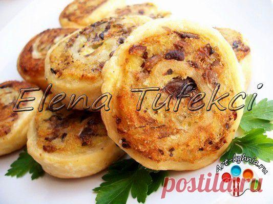 "Картофельно-грибные спиральки" (МК от Елены) » Арт-кухня