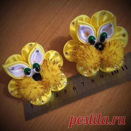 Best 10 Маленькая собачка-брошь.Канзаши.МК / Little dog-brooch.Kanzashi.MK - YouTube - SkillOfKing.Com в Яндекс.Коллекциях