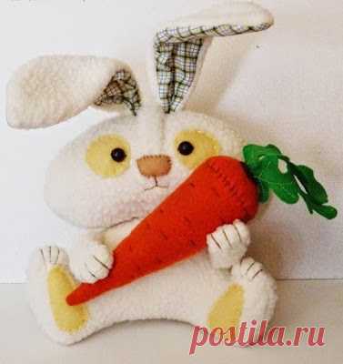 Зайчонок. Выкройка.