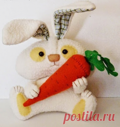 Зайчонок. Выкройка.