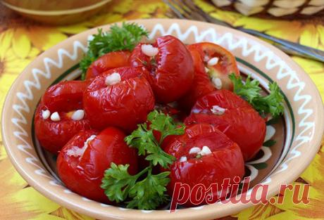 Помидорчики малосольные в пакете — Сад Заготовка