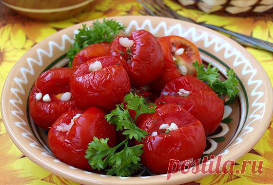 Помидорчики малосольные в пакете — Сад Заготовка