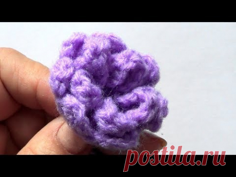 Объемный цветочек