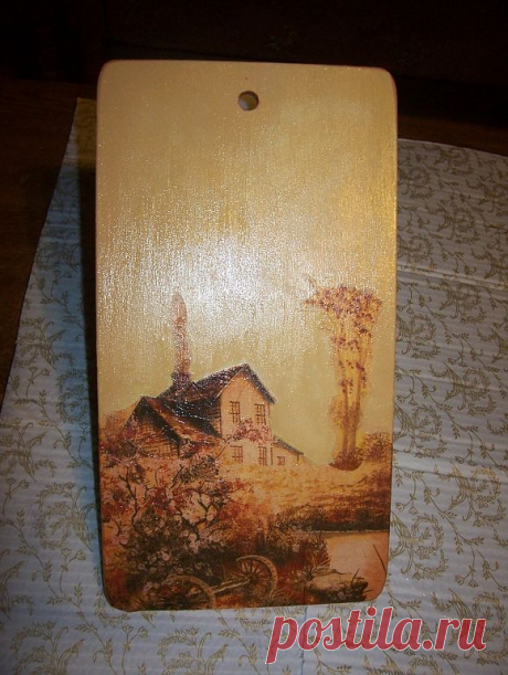 Декупаж по дереву для начинающих / Декупаж для начинающих / PassionForum - мастер-классы по рукоделию