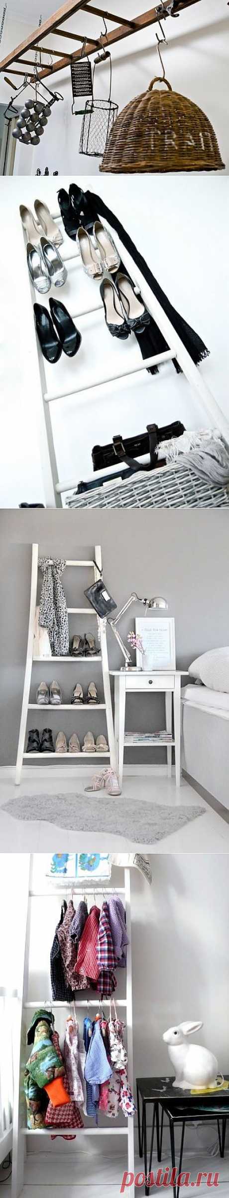 Salvaged wood : мебель из стремянок / Мебель / Модный сайт о стильной переделке одежды и интерьера