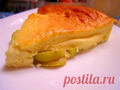 Запеканка творожная с яблоками  / Царский пир