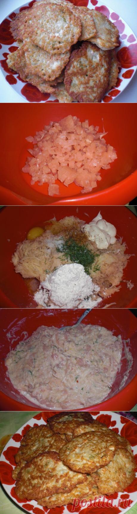Драники из куриного филе - Простые рецепты Овкусе.ру