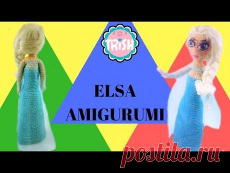 ❄ELSA AMIGURUMI - CROCHET - FROZEN❄
