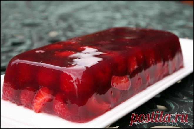 Ягоды в виноградном желе - рецепт и способ приготовления, ингридиенты | sloosh