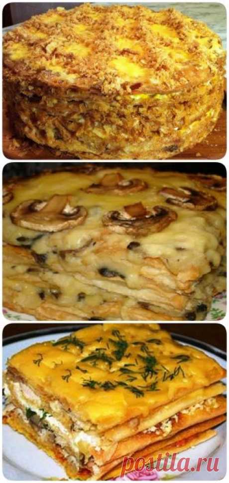 НАПОЛЕОН ЗАКУСОЧНЫЙ — это вкуснотища необыкновенная. Нежная и оригинальная закуска - interesno.win