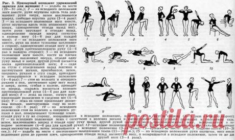 Утренняя зарядка в картинках!