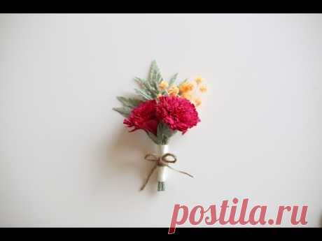 How to make paperflowers : Rumohra! EASY & SIMPLE